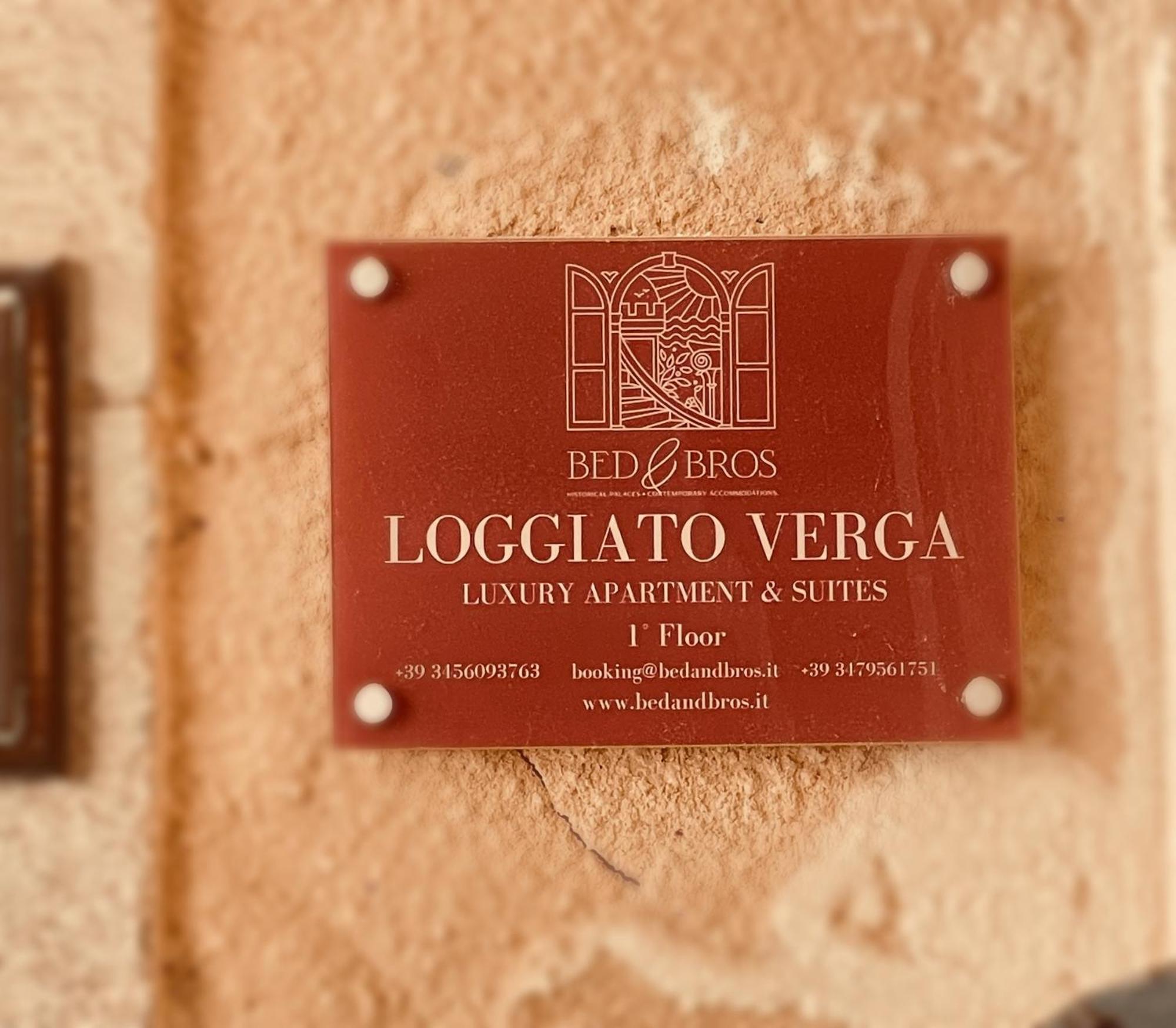 Loggiato Verga Luxury By Bed&Bros Syracuse Exterior foto